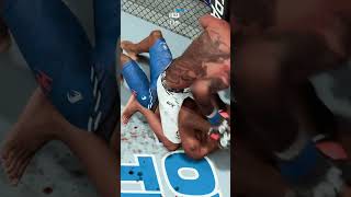 Israel Adesanya Knocks Out Jamahal Hill ufc5 ufc5gameplay [upl. by Dasa]