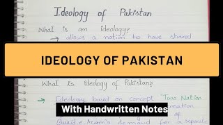 Ideology of PakistanIdeological Basis of Pakistan amp TwoNation theory [upl. by Goltz609]