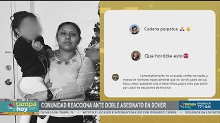 Comunidad hispana reacciona ante doble asesinato de guatemaltecas en Dover │ Noticias Tampa Hoy [upl. by Faires]