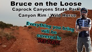 MTB  Caprock Canyon  Canyon Rim Trail to Wild Horse Trail [upl. by Suneya]