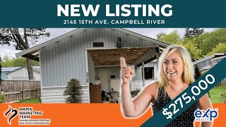 Virtual Tour 2145 15th Ave Campbell River BC [upl. by Hairom931]