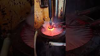 Highfrequency shaft hardening process [upl. by Zackariah522]