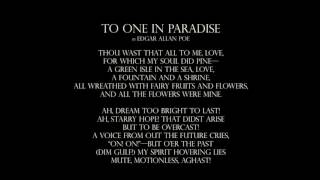 The One in Paradise from The Edgar Allan Poe Suite [upl. by Ettennig]