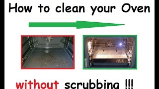 How to clean your Oven without Scrubbing and Chemicals  Oven cleaning  KITCHEN LIFE HACKS  TIPS [upl. by Zia206]