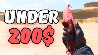 The BEST Knives and Gloves Combos UNDER 200 [upl. by Devina]