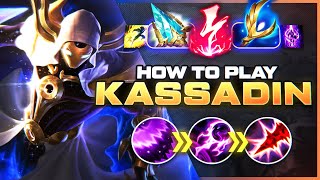 HOW TO PLAY KASSADIN SEASON 13  BEST Build amp Runes  Season 13 Kassadin guide  League of Legends [upl. by Otreblasiul842]