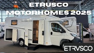 NEW Etrusco Motorhomes 2025 Caravan Salon Düsseldorf [upl. by Wescott]