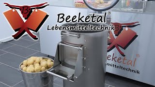 Beeketal Gastro Kartoffelschälmaschine Kartoffelschäler Kartoffel Schälmaschine [upl. by Susie]