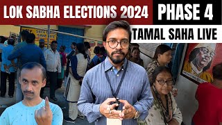 Lok Sabha Election 2024 Phase 4 Tamal Saha LIVE [upl. by Jenilee]