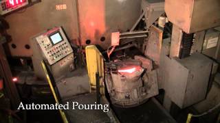 Metal Pouring Process to Create Iron Castings [upl. by Dusty]