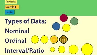 Types of Data Nominal Ordinal IntervalRatio  Statistics Help [upl. by Fassold]