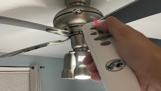 How To Pair Hampton Bay Ceiling Fan Remote Control [upl. by Zoe]