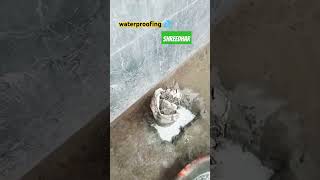 Utility waterproofing  bathroom waterproofing  waterproofing in kannada [upl. by Oflunra891]