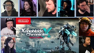 Xenoblade Chronicles X Definitive Edition – Announcement Trailer reaction mashup [upl. by Nattirb]