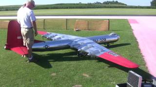 6 engines and HUGE 19 foot wing span scale B 36 flys at NAMFI 2010 SMMAC [upl. by Alden]