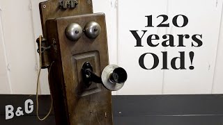 1900s Antique Telephone Restoration [upl. by Kahaleel56]