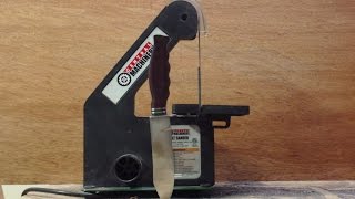 Harbor freight Central Machinery belt sander review [upl. by Neeliak837]