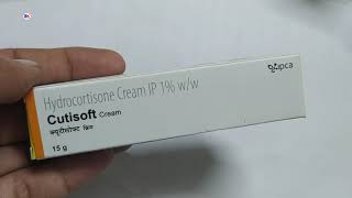 Cutisoft Cream  Hydrocortisone Cream  Cutisoft Cream Uses Benefits Review in Hindi [upl. by Burroughs]