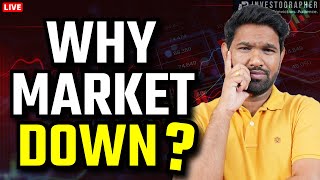 🔴WHY MARKET DOWN   Nifty Prediction  Hindenburg Adani Latest News  Investographer [upl. by Anahir]