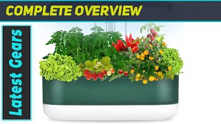 Hydroponics Growing System Garden 10 Pods Indoor Herb Garden with Grow Light Best Indoor [upl. by Joann827]