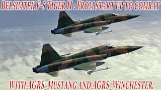 DCS World Belsimtek F5 Tiger II From start up to Combat Ready Sort off [upl. by Atilam432]