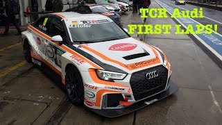 FIRST LAPS Audi RS3 LMS [upl. by Nitsua]