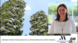 TECNOLOGÍAS EN LA INFRAESTRUCTURA VERDE URBANA [upl. by Lundberg680]