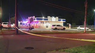 Man found shot dead in fast food lot in north St Louis [upl. by Canice375]