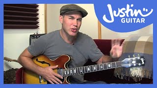 How to Tune Your Guitar To Drop D Tuning  Guitar Lesson ES021 [upl. by Sedrul734]