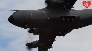 Airbus Military A400M│FULL Display│ILA 2014 Berlin Air Show [upl. by Aelam]