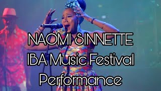 NAOMI SINNETTE  IBA Music Festival Performance Dem Advisors Medley  Ella Andall Black Woman [upl. by Wehrle]