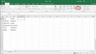 Filling lists in Excel [upl. by Geraint]