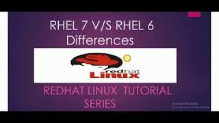 RHEL 7 VS RHEL 6 Differences [upl. by Zilef208]