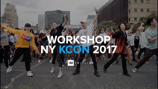 Dance Workshop in New York  KCON 2017 NY  1MILLION [upl. by Nert]