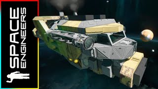 The Cargo Bee Mk II  Space Engineers [upl. by Itaws]