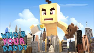 Minecraft O BEBÊ FICOU GIGANTE Whos your Daddy [upl. by Naira]