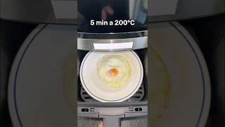 3 FORMAS de hacer HUEVO en AIR FRYER huevo [upl. by Narol]