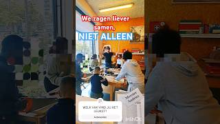 SAMEN NIET ALLEEN meester Andries WENNEN OP SCHOOL [upl. by Brookes]