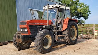 Pull Starting The Zetor 16145 amp Cleaning it up [upl. by Dymoke]