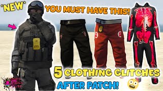 GTA 5 ONLINE  ALL WORKING CLOTHING GLITCHES AFTER PATCH 169 Joggers Glitch amp More [upl. by Anidualc231]