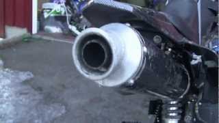 Orion 125cc pitbike  Custom Exhaust amp walkaround HD [upl. by Lotta]