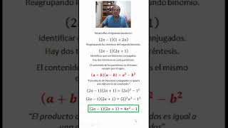 Binomios conjugados 02 parte 06 algebra maths algebraticos matematicasfaciles [upl. by Sivek]