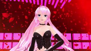 Megurine LukaGhost Rule MMD Vocaloid [upl. by Eekorehc]