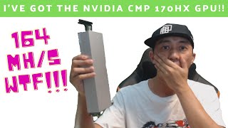 NVIDIA CMP 170HX STRONGEST GPU ON THE PLANET  164 MH Crypto Mining 2021 ξ ₿ 香港加密貨幣挖礦 [upl. by Cohlier571]