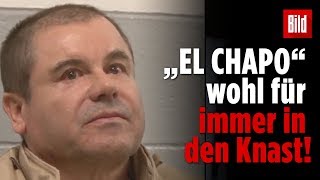 Drogenboss „El Chapo“ bricht in Tränen aus [upl. by Perla]