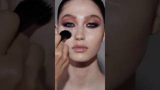 Full glam makeup tutorial ✨ glamour glammakeup glamup gorgeous makeup video shorts glitter [upl. by Rinaldo]