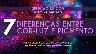 7 Diferenças entre CorLuz e CorPigmento [upl. by Rachelle]