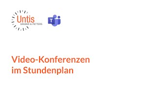 WebUntis Stundenplan mit Microsoft Teams verknüpfen [upl. by Oilime]