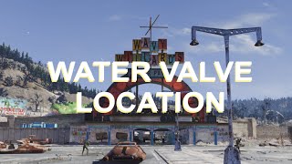 Where To Find The Water Valve At Wavy Willards Waterpark  Fallout 76 [upl. by Jalbert421]