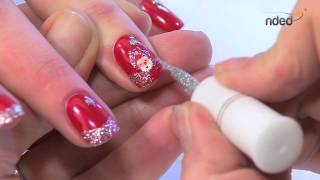 Nailart voor trendy nagels tijdens de winter amp met kerst  ndednl [upl. by Lettie]